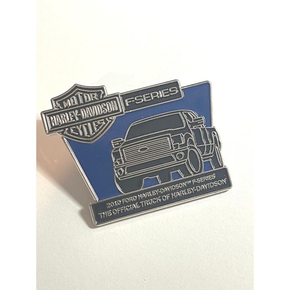 Harley Davidson FSeries Ford Official Truck Enamel Lapel Pin Badge 2010 00791